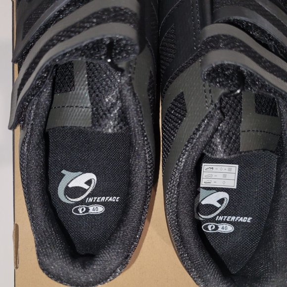 Pearl Izumi Men's Men's Quest Road Shoes Black New 7US /40EU - Picture 9 of 11